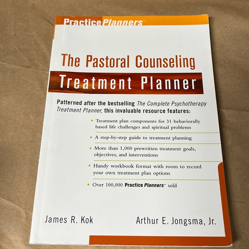 The Pastoral Counseling Treatment Planner